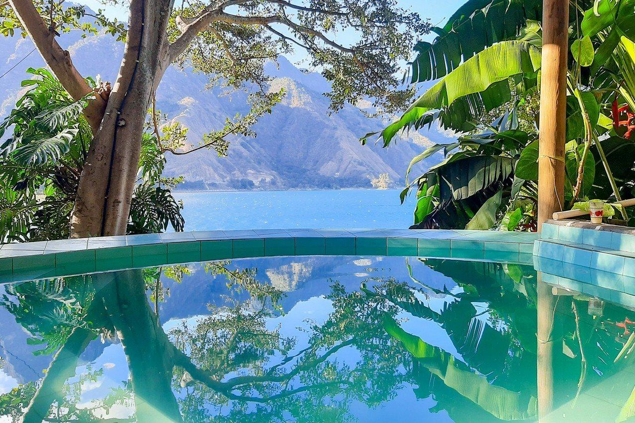 Eco Hotel Uxlabil Atitlan San Juan La Laguna Exterior foto